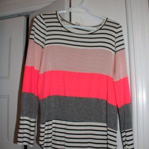Color block top